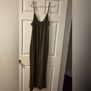 Olive Green Maxi Dress